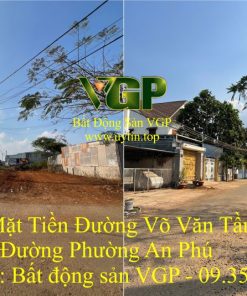 Bán đất góc 2 mặt tiền đường Võ Văn Tần phường An Phú
